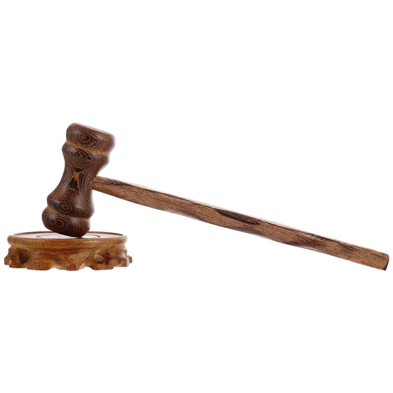 1 Ʈ ǰ ǻ Gavels  ظ Wooden Gavel Judge Hammer